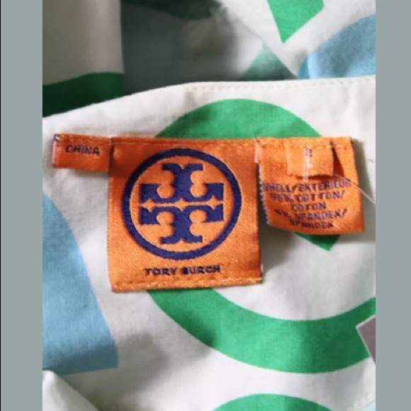 Tory Burch multi color abstract with stones cotton - Picture 5 of 8